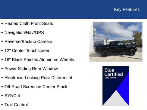 Certified 2026 Ford Ranger XLT w/ Equipment Group 301A High AWD/4WD image 30