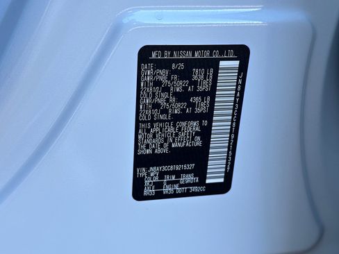 New 2026 Nissan Armada Platinum Reserve image 41