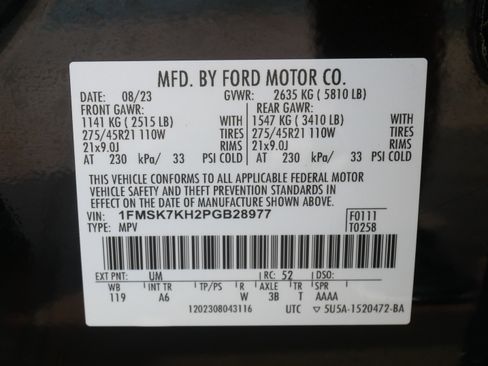 Used 2023 Ford Explorer ST-Line w/ Class IV Trailer Tow Package image 21