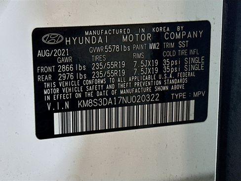 Used 2022 Hyundai Santa Fe SEL Premium w/ Cargo Package image 31