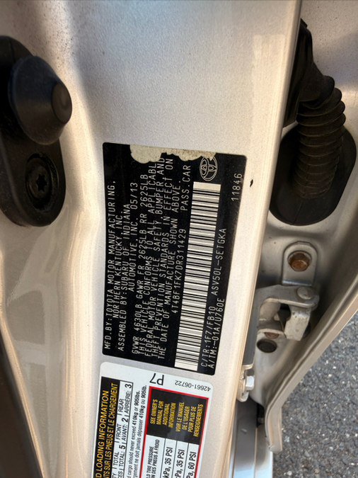Used 2013 Toyota Camry XLE FWD image 15