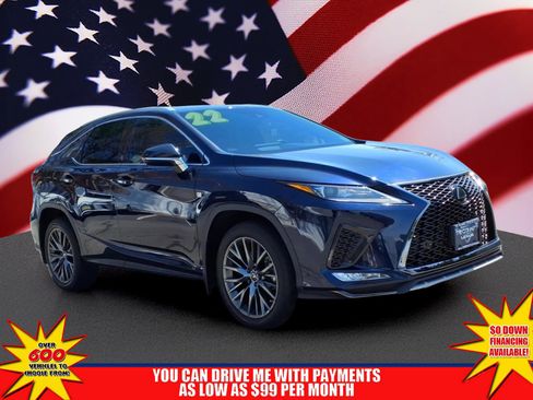 Certified 2022 Lexus RX 350 F Sport w/ Accessory Package image 1