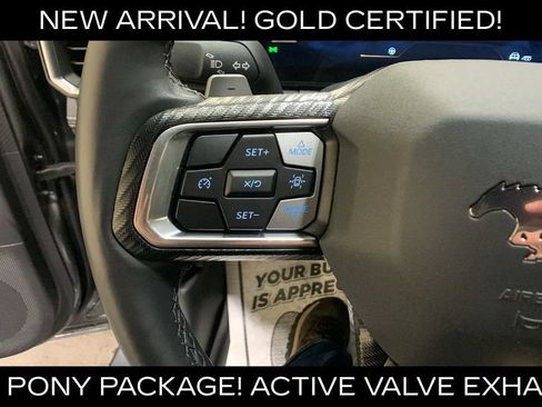 Certified 2025 Ford Mustang GT Premium w/ Mustang Nite Pony Package RWD image 26