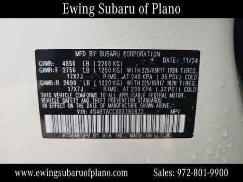 Used 2025 Subaru Outback Premium image 29