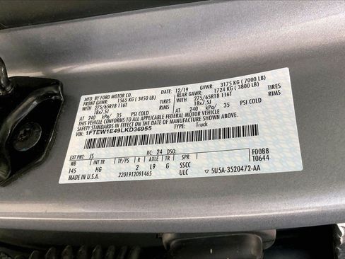 Used 2020 Ford F150 Lariat w/ Max Trailer Tow Package AWD/4WD image 33