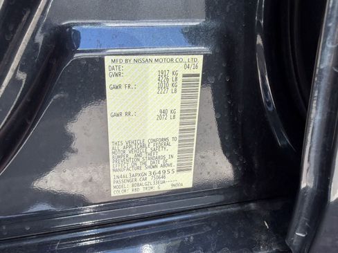 Used 2016 Nissan Altima 2.5 S w/ Power Driver Seat Package image 22