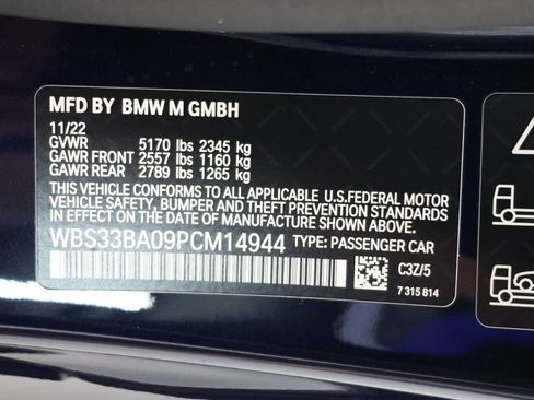 Used 2023 BMW M4 xDrive Competition AWD/4WD image 91