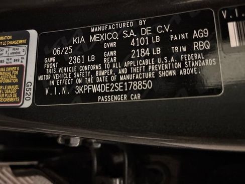 Certified 2025 Kia K4 EX w/ GT-Line Sunroof Package FWD image 12