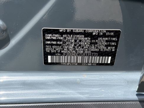 Used 2025 Subaru Crosstrek 2.0i Premium AWD/4WD image 32