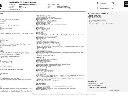 Used 2019 MAZDA CX-5 Grand Touring image 2