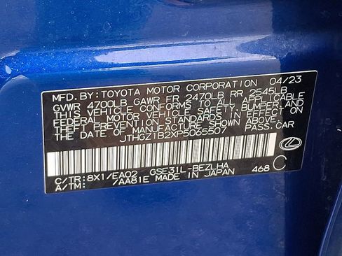 Used 2023 Lexus IS 350 F Sport w/ Memory Package image 27