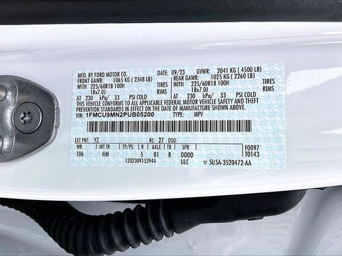 Used 2023 Ford Escape ST-Line w/ Tech Pack #1 AWD/4WD image 20