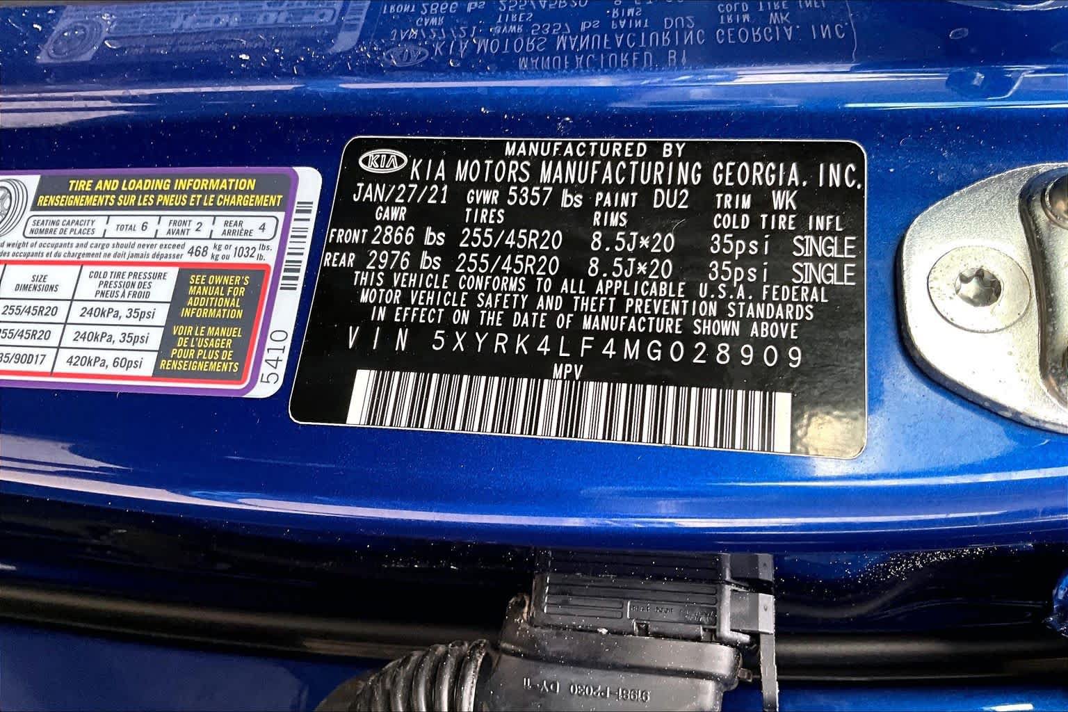 Used 2021 Kia Sorento SX FWD image 31