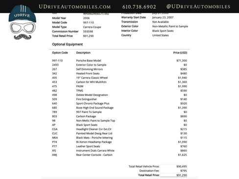 Used 2006 Porsche 911 Carrera image 2