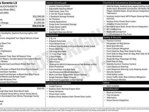 New 2026 Kia Sorento LX image 4