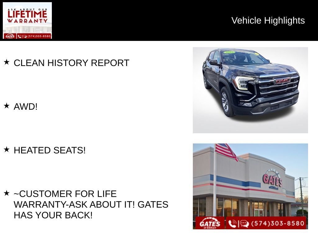 Used 2025 GMC Terrain Elevation AWD/4WD image 8