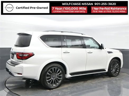 Certified 2024 Nissan Armada Platinum w/ Captain's Chairs Package image 6