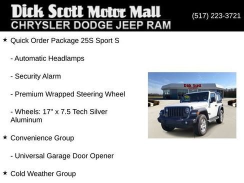 Used 2023 Jeep Wrangler Sport AWD/4WD image 25
