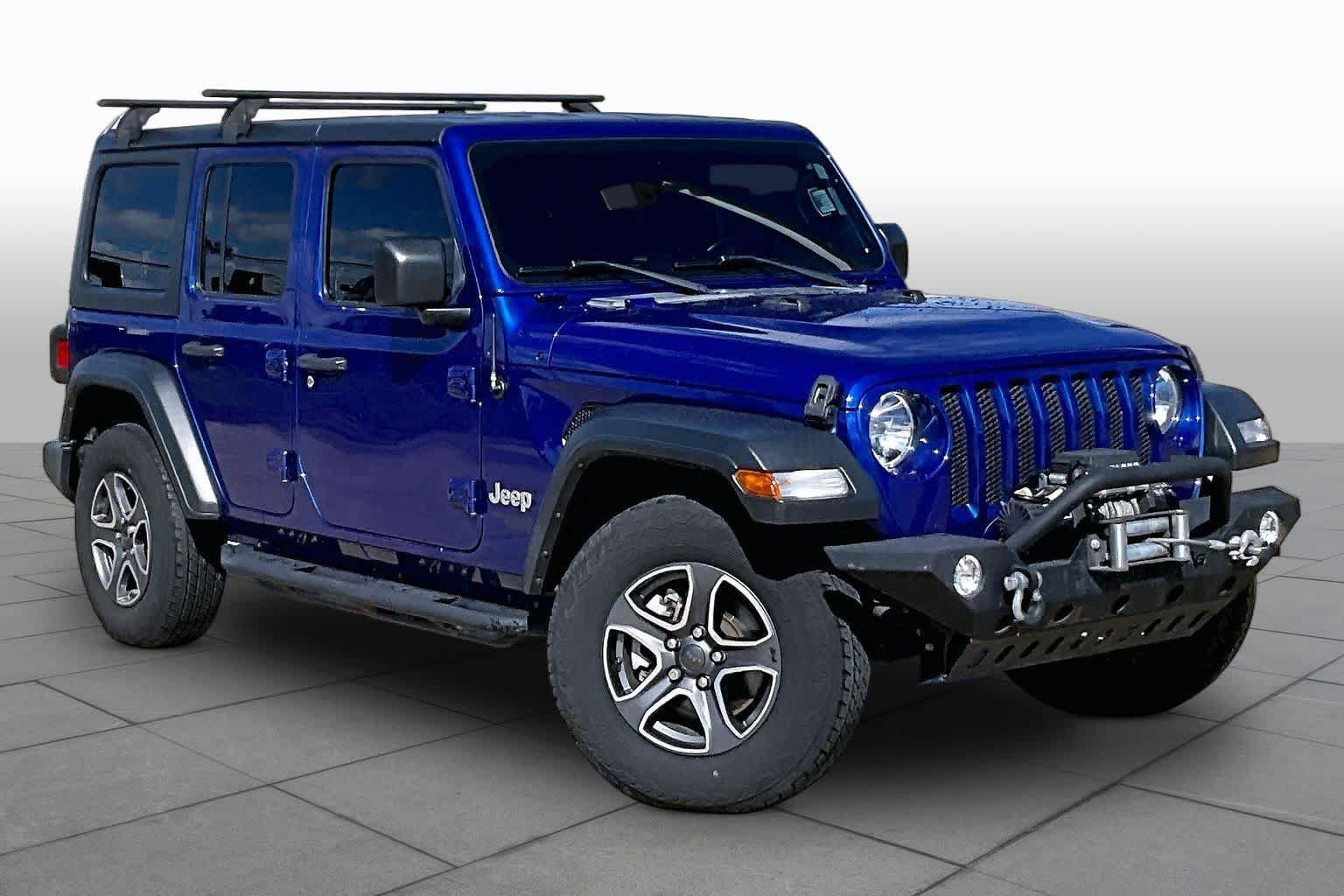 Used 2020 Jeep Wrangler Unlimited Sport S AWD/4WD image 3