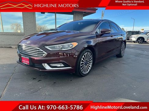 Used 2017 Ford Fusion SE w/ Fusion SE Technology Package image 1