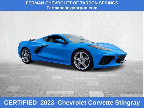 Used 2023 Chevrolet Corvette Stingray Coupe w/ 1LT image 1