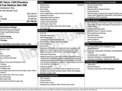 Used 2021 GMC Sierra 1500 Elevation image 46