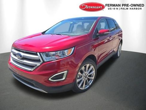 Used 2017 Ford Edge Titanium w/ Equipment Group 301A FWD image 3
