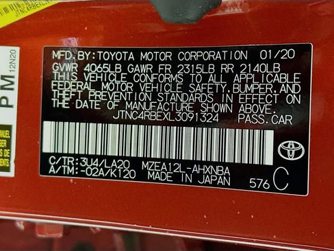 Used 2020 Toyota Corolla XSE FWD image 12