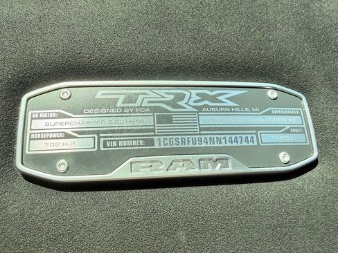 Used 2022 RAM 1500 TRX w/ TRX Level 2 Equipment Group AWD/4WD image 33