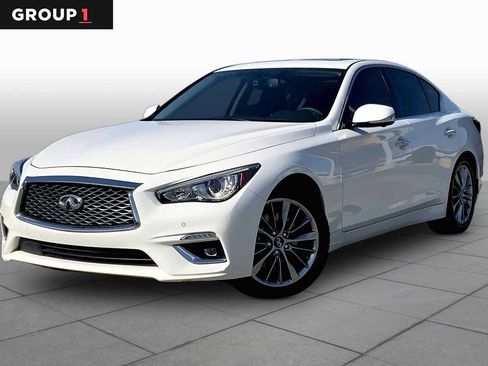 Used 2023 INFINITI Q50 Luxe w/ Cargo Package RWD image 1