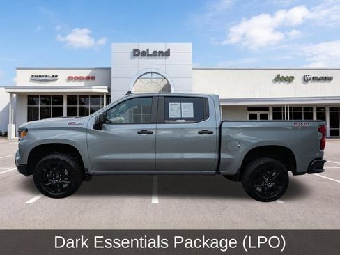 Used 2024 Chevrolet Silverado 1500 Custom Trail Boss w/ LPO, Dark Essentials Package AWD/4WD image 7