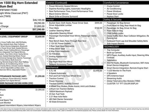 Used 2022 RAM 1500 Big Horn AWD/4WD image 3
