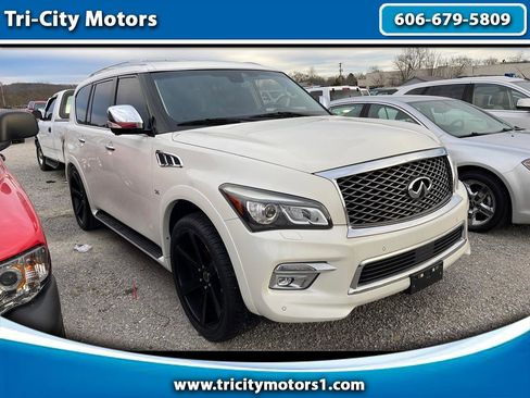 Used 2015 INFINITI QX80 2WD w/ Deluxe Technology Package image 1