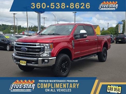 Certified 2020 Ford F350 Lariat w/ Tremor Off-Road Package AWD/4WD image 1
