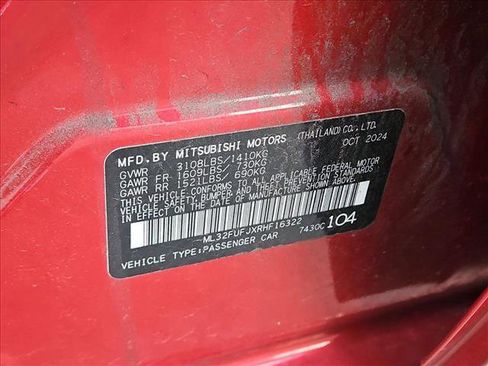 Used 2024 Mitsubishi Mirage G4 Black Edition image 23