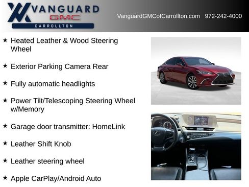 Used 2021 Lexus ES 350 w/ Premium Package FWD image 12
