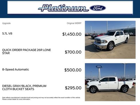 Used 2017 RAM 1500 Lone Star image 11