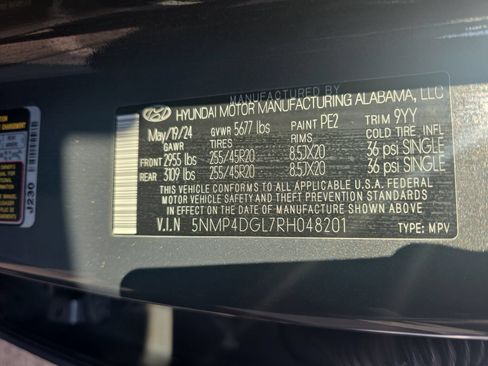 Used 2024 Hyundai Santa Fe Limited AWD/4WD image 34
