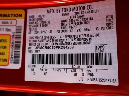 Used 2023 Ford Bronco Sport Outer Banks w/ Tech Package AWD/4WD image 47