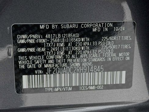 Used 2024 Subaru Crosstrek 2.0i Premium image 31