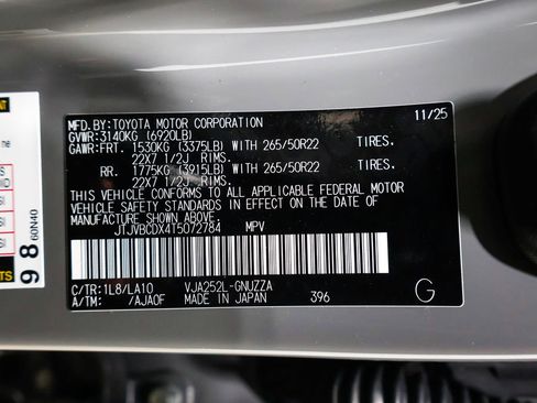 Used 2026 Lexus GX 550 w/ Accessory Package (2T) AWD/4WD image 94