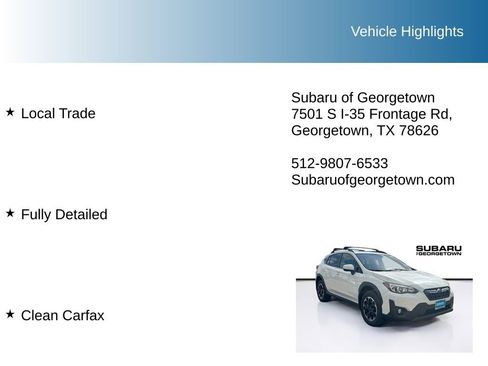 Used 2021 Subaru Crosstrek 2.0i Premium w/ Moonroof Package image 10