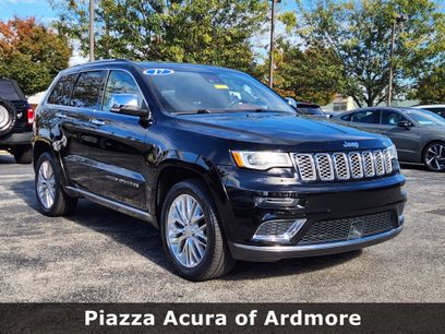 Used 2017 Jeep Grand Cherokee Summit