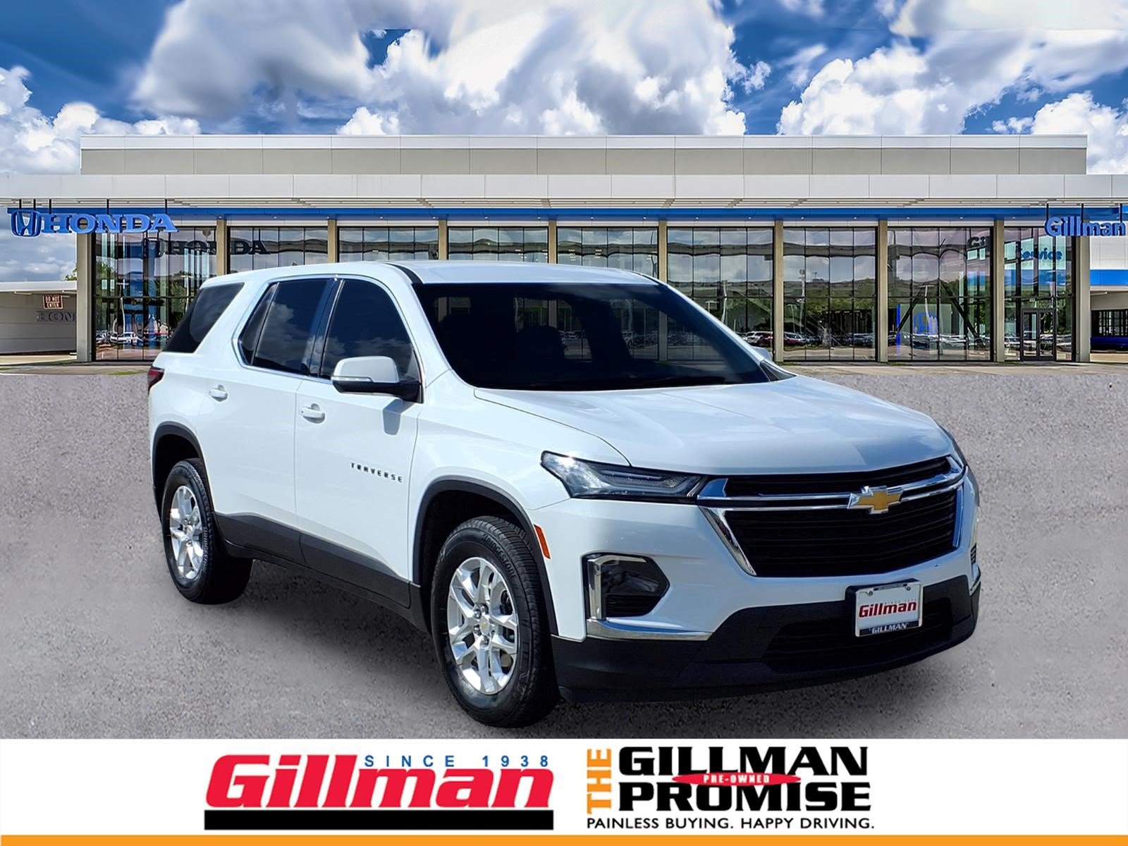 Used 2023 Chevrolet Traverse LS w/ Safety Package FWD image 1