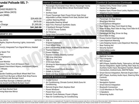 Used 2024 Hyundai Palisade SEL FWD image 2