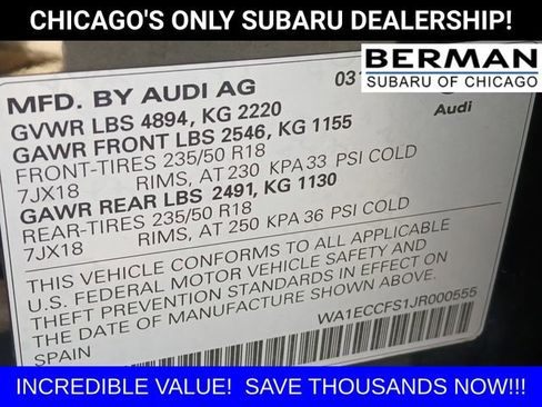 Used 2018 Audi Q3 2.0T Premium w/ Convenience Package image 20