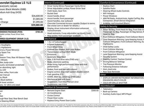 Used 2023 Chevrolet Equinox LS w/ LS Convenience Package image 23