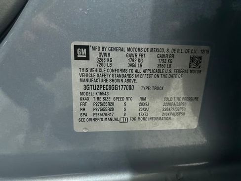 Used 2016 GMC Sierra 1500 Denali w/ Enhanced Driver Alert Package image 33