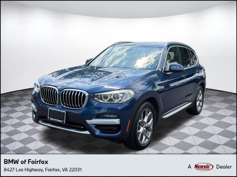 Used 2021 BMW X3 xDrive30i w/ Premium Package AWD/4WD image 1