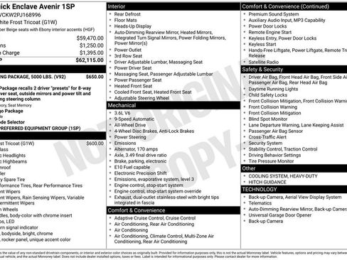 Used 2023 Buick Enclave Avenir w/ Trailering Package, 5000 lbs. image 4